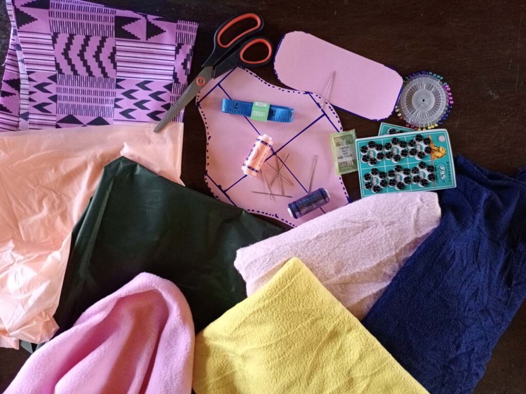 Reusable Pads Making - Amacue foundation